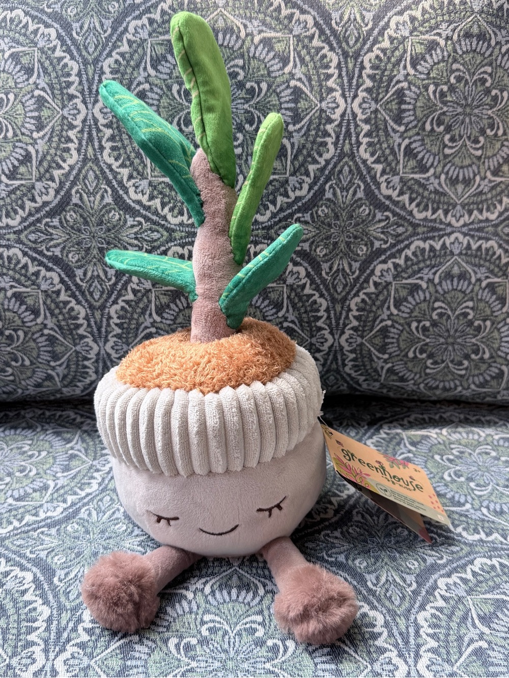 NEW Jazwares Greenhouse by Russ 12 inch Casey The Fiddle Tree Plant Plush
